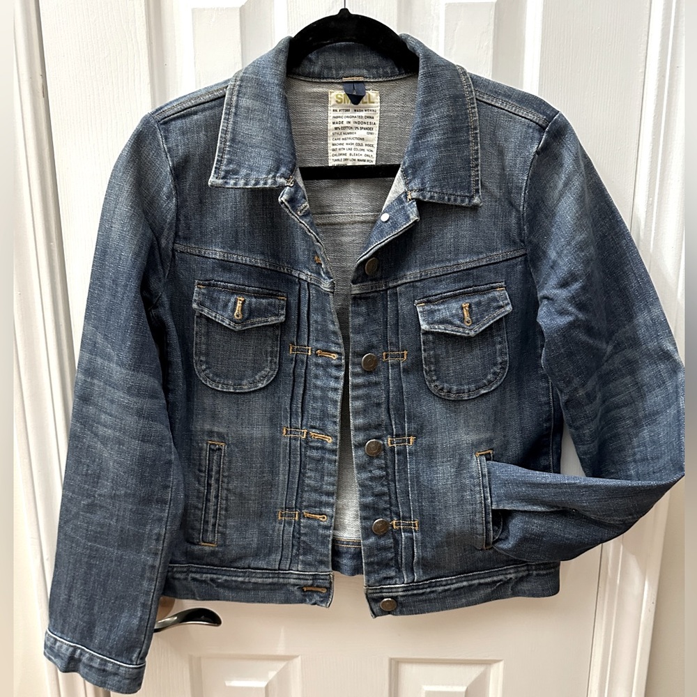 Women’s J Crew Jean Jacket Small